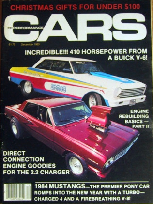 HI PERFORMANCE CARS 1983 DEC - W-31, NEW PONYS, '69 DART, '72 HURST, '83 T/A